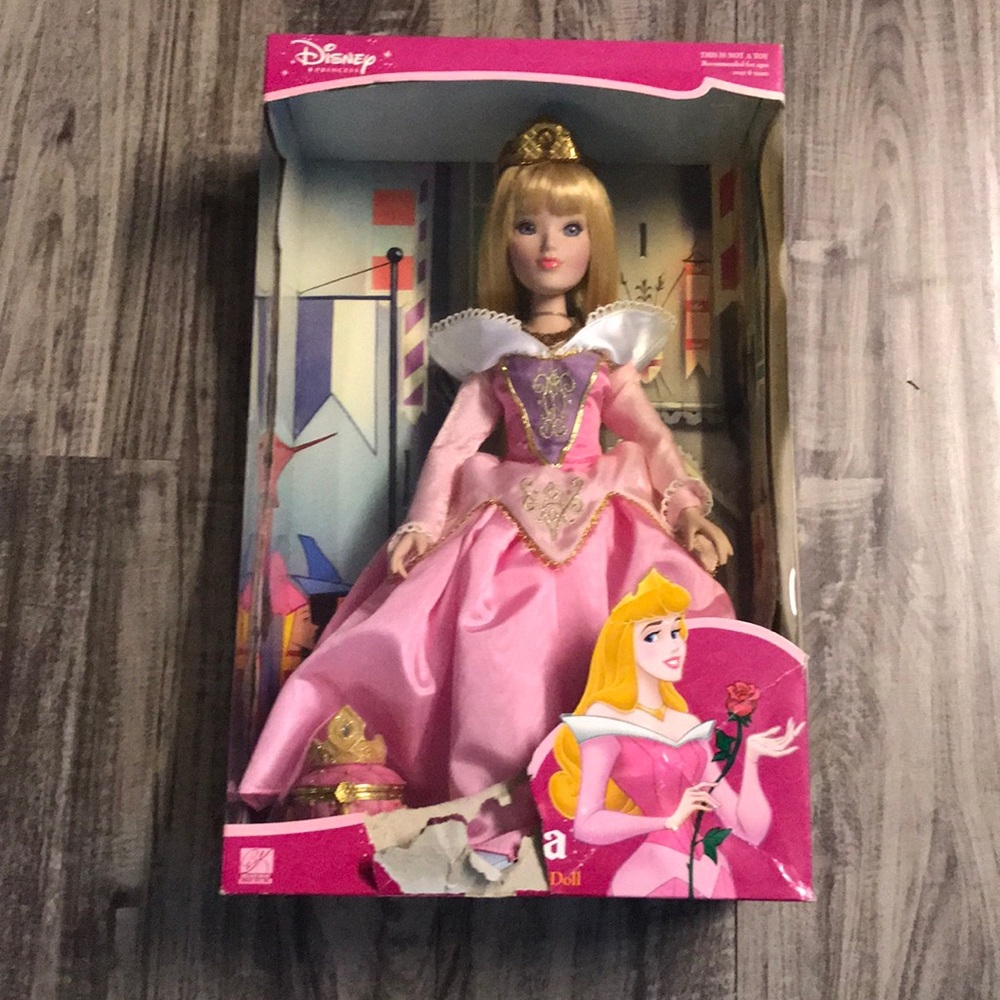 Disney porcelain Aurora doll